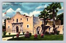 San Antonio TX-Texas, The Alamo, Antique, Vintage Souvenir Postcard picture