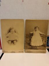 Antique Photos-Baby and Toddler-McTherson Bros. Set #003. Cabinet Cards picture