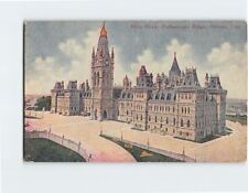 Postcard Main Block House of Parliament Buildings Ottawa Canada picture