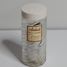 Vintage Dana Ambush Solid Cologne 2 oz Silver Foil Fragrant Stick 1960s Perfume picture