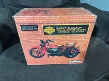 Harley Davidson Telephone Red Black Tan Side Car Motor Cycle BY Telemania picture