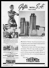 1939 American Thermos Bottle Christmas Gifts With Sales Appeal Vintage Print Ad picture
