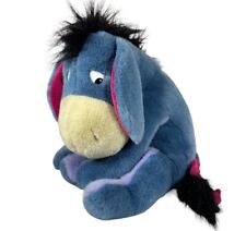 The Disney Store Winnie The Pooh Eeyore 12 Inch Removable Tail Plush Stuffie Toy picture