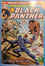 1973 Marvel Jungle Action The Black Panther Key Issue #6 Comic Book-Nice Shape picture