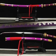 Roronoa Zoro Katana,Yama Enma Anime Samurai Sword Real Metal Sharp Cosplay Knife picture