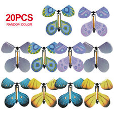 20PCS Flying Butterfly greeting Card book Magic Toy fly wind up Great Gift New picture