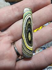1960’s Authentic Old Stock Vintage Detroit Fordite Polished Cabochon picture