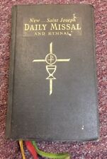 New Saint Joseph Daily Missal and Hymnal 1966  Religion Vintage ~ Christian picture