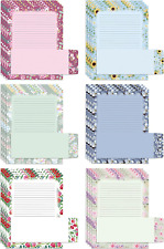 Better Office Products Floral Paper Stationery Set, 100 Piece Set (50 Lined Shee picture