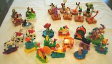 McDonald's 1990s train pieces, LOT OF 29, from various sets, Happy Meal picture