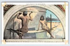 The Hieroglyphics Mural Painting Washington D.C. Vintage Postcard APS10 picture