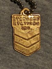 Vintage STANDARD STATIONS INC.  KEY FOB KEYCHAIN STANDARD OIL picture