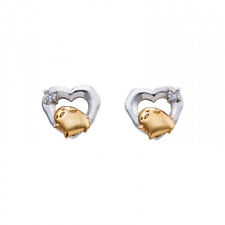 PSL white clover Gudetama Silver Earrings SAGU10-P001YG 10th Anniversary IM759 picture