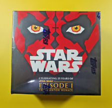 2024 STAR WARS TOPPS CHROME SAPPHIRE EDITION EPISODE I  BRAND NEW SEALED BOX picture