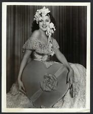 ICONIC ACTRESS RITA HAYWORTH SMILING Vintage DBLWT ORIGINAL PHOTO picture