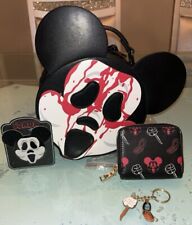 SOADA SCREAM Ghostface Mouse Magically Horrific Convertible Backpack 4pc Set picture
