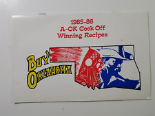 1985 A-OK Oklahoma Cook Off Winning Recipes Cookbook NO Reserve picture