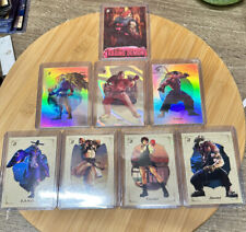 Cardsmith Street Fighter 8 Card Lot Base & Holo Sakura Akuma Rashid FANG Kage + picture