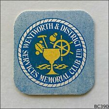 Wentworth & District Services Memorial Club Ltd Blue Coaster (B390) picture