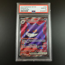 PSA 10 Gengar 193/162 Temporal Forces Ultra Rare Graded Pokemon Card picture