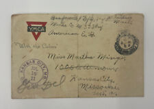 WWI YMCA Cover Letter Opened Censor 89th Division American Expeditionary Forces picture