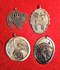 Four Youth Native American Medallions picture