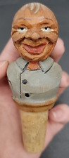 Anri Italian Hand Crafted Bottle Stopper Blue Shirt picture