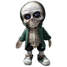 Halloween Skull Figurines Skeleton Doll Statue Crafts Desk Ornaments Home Decor picture