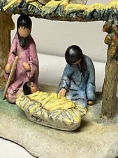 Rare Goebel Christmas DeGrazia Native American Ramada Manger Nativity Set Hummel picture