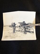 Antique 1900s - 10s Cowboys Shooting Guns Alongside Horse & Carriage Photo picture