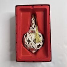 Lenox Ornament Inner Glow China Jeweled Sphere in Original Box NEW picture