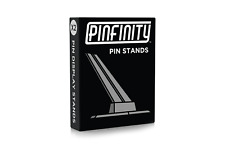 2x Premium Pinfinity Pin Badge & Display Stand - Very Collectible picture