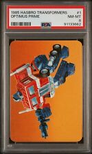 1985 Hasbro Transformers #1 Optimus Prime PSA 8 picture