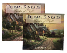 2002 Thomas Kinkade Calendar Painter of Light Scripture Large Wall Format picture