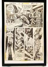 Swamp Thing #3 pg. 3 by Bernie Wrightson 11x17 FRAMED Original Art Poster DC Com picture