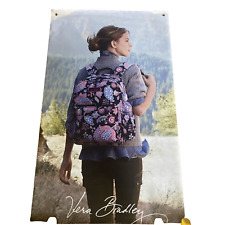 VERA BRADLEY Store Sign Poster Display Vinyl Banner Backpack Handbag Large 59x36 picture