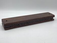 Vintage Victorian Era Hand Carved Wood Cigar Drying Mold / Press 22
