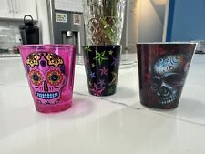 Skull And Nautical Star Shot Glasses picture