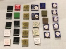 Matchbooks & Match Boxes Assorted Vintage Military & Mixed Total of 30 See Below picture