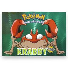 1998 Vintage Pokemon Postcard - Krabby picture