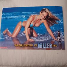 It's Miller Beer Time Sexy Girl-Your  One Luxury Item Poster 26