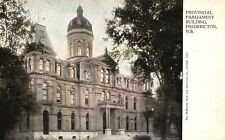Vintage Postcard 1910s Provincial Parliament Bldg. Fredericton New Brunswick CAN picture