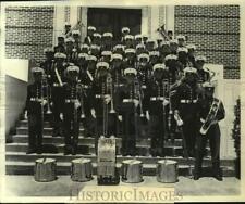1972 Press Photo The Jesuit High School U.S. Marine Corps Jr. ROTC color guard picture