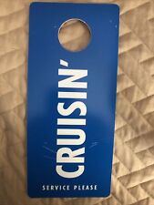 Carnival Cruise Door Hanger Cruisin Snoozin Double Sided Maid Service Privacy picture