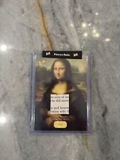 2023 Pieces of the Past Authentic Relic of MONA LISA picture