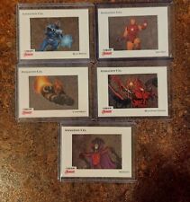 2022 Fleer Ultra Avengers Animation Cels Iron Man & More picture