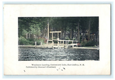 1912 Contoocook Lake East Jaffrey NH New Hampshire Postcard - Duncan's Pharmacy picture