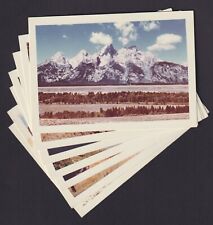 7 Vintage Color Snapshot Photos YELLOWSTONE PARK Wyoming c 1961-1972 picture