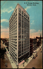 Postcard MI Detroit Michigan S.S. Kresge Building 1909 C21 picture