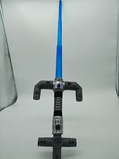 Star Wars Blue Jedi Lightsaber Bladebuilders Attachments Sounds Hasbro 2015  picture